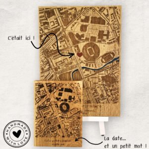 Immortalisez votre amour - Carte personnalisée
