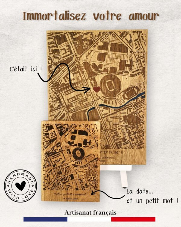 Immortalisez votre amour - Carte personnalisée – Image 1